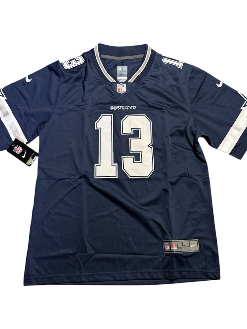 Brand New Caleb Downs Dallas Cowboys Nike Football Jersey #13 Size Large Men’s